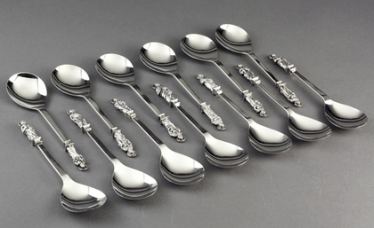 Sterling Silver Apostle Spoon Set (13) - Heritage Collection